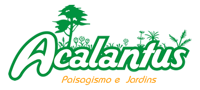 logotipo Acalantus Paisagismo e Jardins